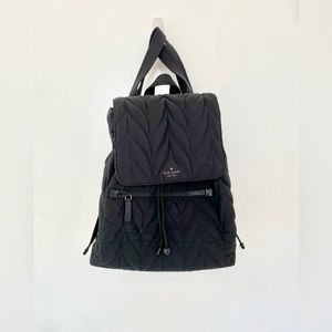 New Kate Spade black backpack